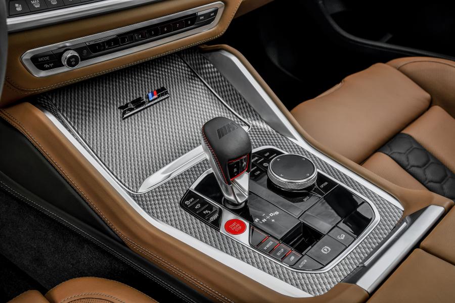 Детали интерьера BMW X5 M Competition (F85) 2019 года  (WW) (фото 61 из 84)